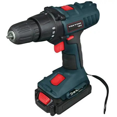 Mașină de înșurubat cu acumulator TRYTON 18V Li-Ion 1.5Ah, 2 viteze, 16 trepte de cuplu, TUV18BL2