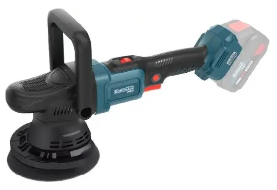 Mașină de lustruit excentrică cu acumulator Bormann Pro – BBP5345, 20 V, 150 mm