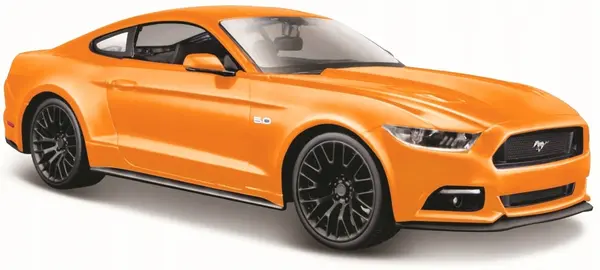 Mașină de metal Maisto Special Edition - Ford Mustang, portocaliu, 1:24