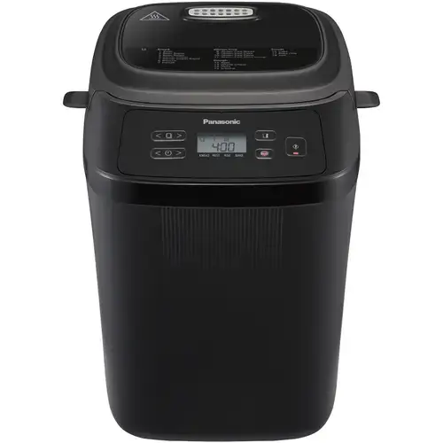 Masina de paine compacta Panasonic SD-PN100KXE, display LCD, 18 programe (4 programe fara gluten) (Negru)