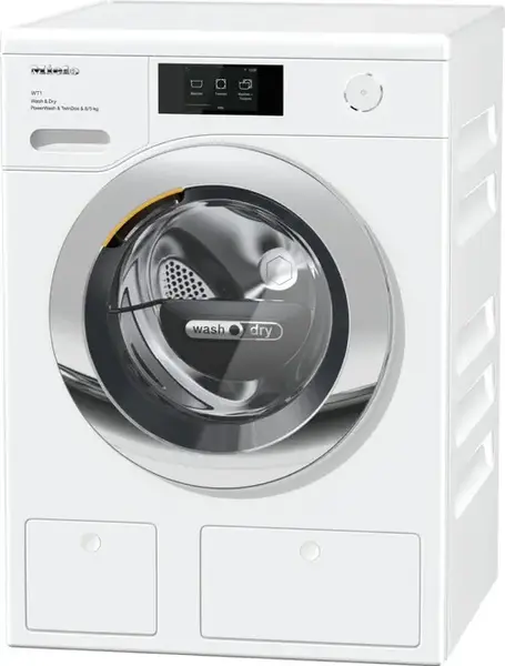 Masina de spalat cu uscator Miele WTR860 WPM, 8/5 kg, 1600 rpm, Clasa D, TwinDos, PowerWash (Alb)
