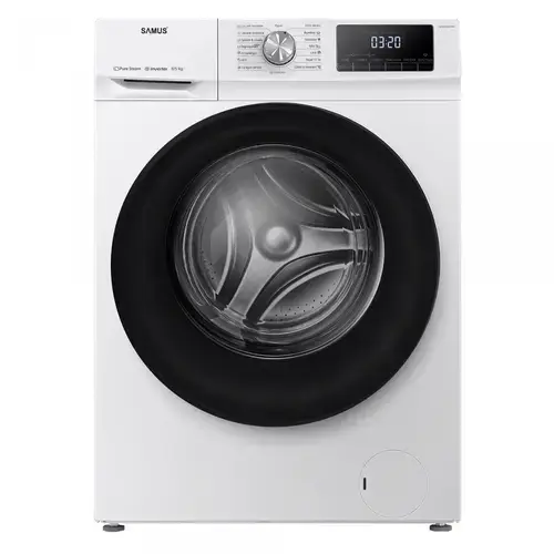 Masina de spalat cu uscator Samus WSDDI-85140, Capacitate spalare 8 kg, Capacitate uscare 5 kg, Motor inverter, 1400 Rotatii/Minut, 15 Programe, Clasa energetica A(spalare) / D(uscare), Incarcare cu rufe in timpul spalarii, Alb