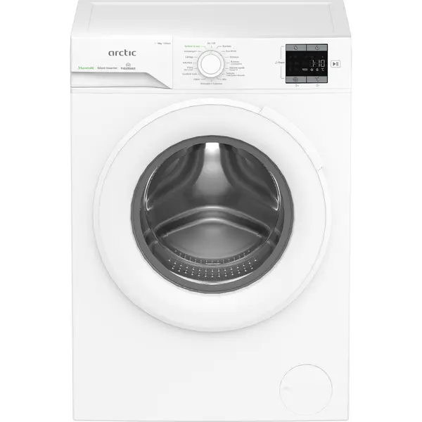 Masina de spalat rufe Arctic APLM1WFSU110212W, 10 kg, 1200 RPM, Clasa A, Child Lock, Amanare pornire, Alb