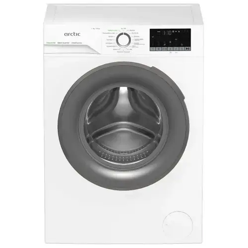 Masina de spalat rufe Arctic APLM2WFSU27211W, Clasa A, Capacitate 7 Kg, 1200 rpm, ExtraSteam, Antialergic+, Flow Control, Add In, Eco Wash, Aqua Safe, SaveInAll, Motor Silent Inverter (Alb)