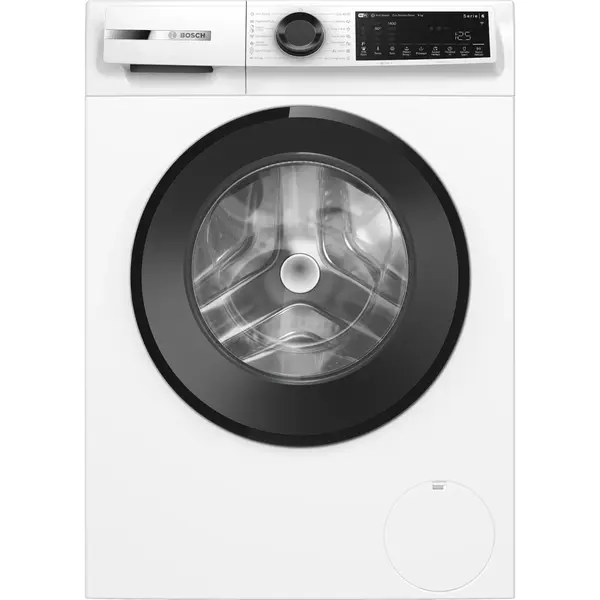 Masina de spalat rufe Bosch WGJ24401BY, 9 kg, 1400 RPM, Clasa A, Home Connect, Iron Assist, Display LED, Alb