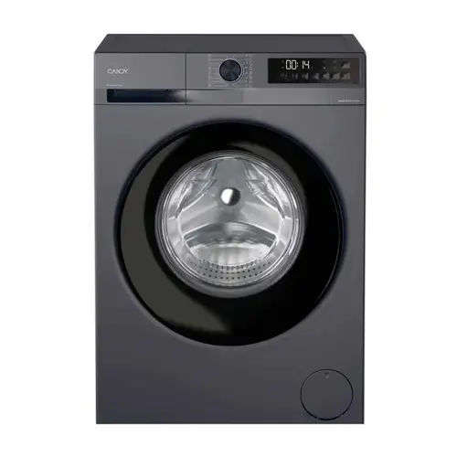 Masina de spalat rufe Candy Pro Wash 300 GD 48SB6G-S, 8 kg, 1400 rpm, Clasa A, Inverter BPM, ProActive Wash, Easy Iron, Smart Wash, Clean Shield, AI Silent Motion (Gri inchis)