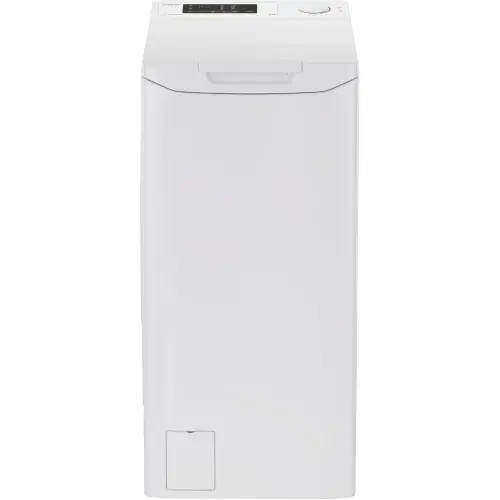 Masina de spalat rufe cu incarcare verticala Candy TCA083D2-S, 8 kg, 1000 RPM, Clasa D, Display 3D, Wifi, Mix Power Systems, Gentle touch opening (Alb)