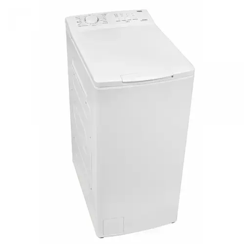 Masina de spalat rufe cu incarcare verticala Samus WTSI-80132, 8 kg, 1300 rpm, Clasa A, Motor Inverter, Programe rapide 15/45 minute (Alb)