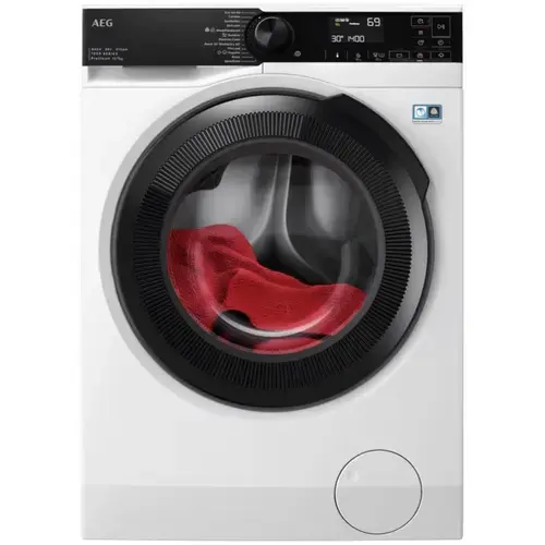 Masina de spalat rufe cu uscator AEG Ecoline LWR73044BE, Spalare 11 kg, Uscare 7 kg, 1400 rpm, Clasa D, Motor Inverter cu MagnetPermanent, ProSense, ProSteam, Finnish-In, Time Save (Alb)