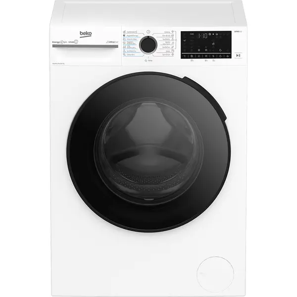 Masina de spalat rufe cu uscator Beko BM5DFST68442W, 8/5 kg, Clasa D, 1400 RPM, Digital Display , 15 programe, Child Lock, Alb
