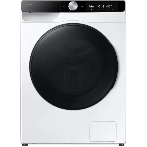 Masina de spalat rufe cu uscator Samsung WD90DG6B85BKU4, 9/6 kg, 1400 RPM, AI Wash, AI Ecobubble, Auto Dispense, AI Control, Clasa A/D, Alb