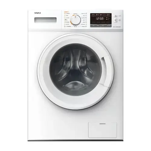 Masina de spalat rufe cu uscator VIVAX WDF-1408D616BS, Spalare 8 kg, 1400 RPM, Uscare 6 kg, Eco, Clasa B Spalare, Clasa E Uscare, Display digital, Control electronic, Blocare acces copii, Temperatura reglabila, Quick Wash, Delay Start, 16 Programe (Alb)