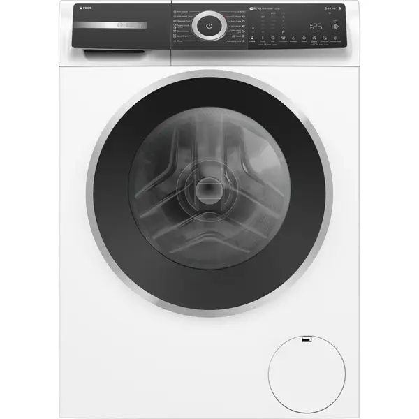Masina de spalat rufe frontala Bosch WGH256A6BY, 1600 RPM, VarioSpeed,10 Kg,Home Connect, Display LED, i-DOS, Home Connect, Iron Assist, Clasa A