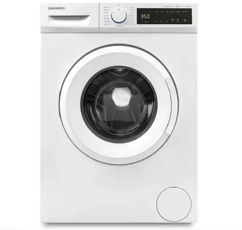 Masina de spalat rufe frontala Daewoo DWD-FV9021_3, 9 kg, 1400 rpm, clasa A, adancime 58 cm, motor inverter, functie Anti Allergy, Steam Wash, Spalare rapida 15 minute, pornire intarziata, blocare acces copii (Alb)