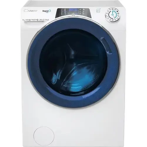 Masina de spalat rufe frontala slim CANDY Rapido Pro RP4 476BWMUC-S, Wi-Fi, 7 kg, 1400rpm, Clasa A (Alb)