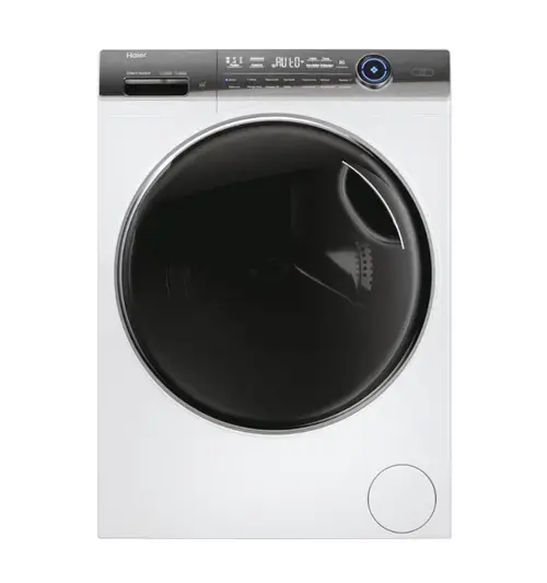 Masina de spalat rufe Haier HW90-BD14979EUGS, 9 kg, 1400 rpm, Clasa A, Conectivitate WiFi/ hOn app, ABT, Refresh, Anti-Crease, Autodose, Drum Light (Alb)
