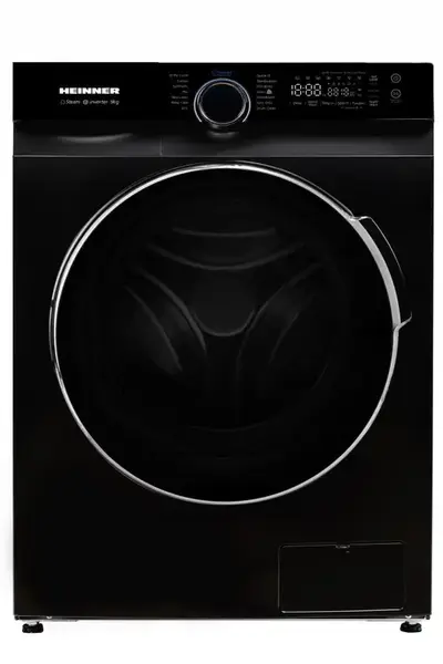 Masina de spalat rufe HEINNER HWM-M914IVKBA+++, 9kg, 1400 rpm, Clasa A, 14 programe, Display LED Touch (Negru mat)