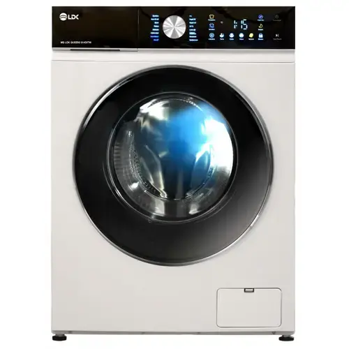Masina de spalat rufe LDK Queen 814DITW, Clasa A, Capacitate 8 Kg, 1400 rpm, 16 programe, Control Touch, Steam, Super Spa, Storm Wash, Night wash, My Cycle, Amanare pornire, Motor Inverter (Alb)