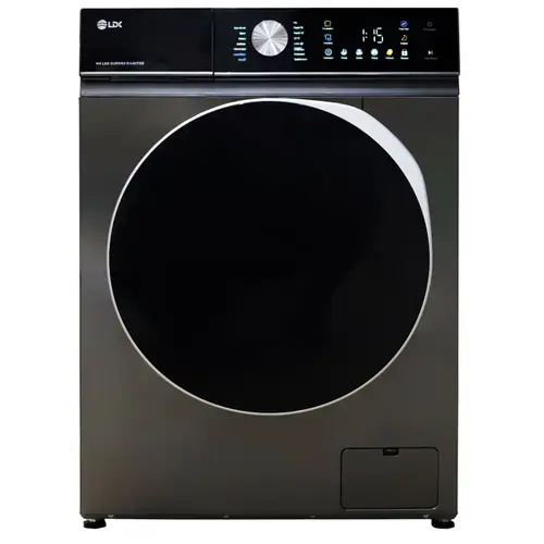 Masina de spalat rufe LDK Queen2 814DITSS, Clasa A, Capacitate 8 Kg, 1400 rpm, 16 programe, Control Touch, Steam, Super Spa, Storm Wash, Night wash, My Cycle, Amanare pornire, Motor Inverter (Antracit)