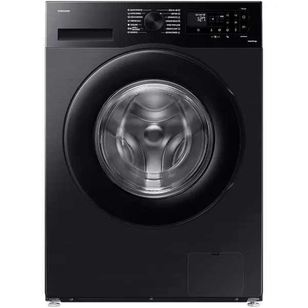 Masina de spalat rufe Samsung WW11DG5B25ABLE, 1400 RPM, Super Speed, Negru, 11 kg, AI Ecobubble, SpaceMax, Hygiene Steam, Clasa A