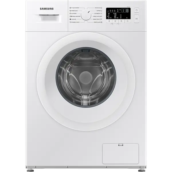 Masina de spalat rufe Samsung WW60A3120WE/LE, 6 kg, Slim, 1200 RPM, Afisaj LED, Motor Digital Inverter, Hygiene Steam, Quick Wash 15 min, Alb, Clasa C