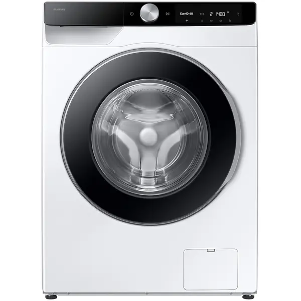 Masina de spalat rufe Samsung WW90DG6G94LKU4, 9 kg, Slim, 1400 RPM, AI Control, Siguranta copii, Auto Dispense, AI Ecobubble, Super Speed 39, Space Max, Hygiene Steam, Alb, Clasa A