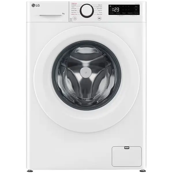 Masina de spalat rufe Slim LG F2WR509SWW, 1200 RPM, 9 Kg, Clasa A, Motor Direct Drive, Smart Diagnosis, Alb