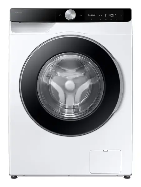 Masina de spalat rufe slim Samsung WW90DG6G94LKU4, 9kg, Clasa A, AI Control, AI Wash, Auto Dispense, AI Ecobubble, Super Speed 39, Space Max, Hygiene Steam, Digital Inverter Motor (Alb)