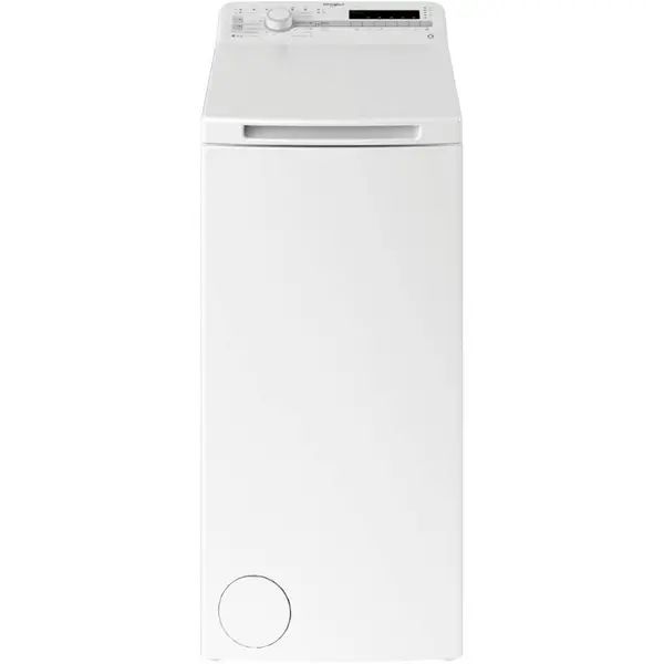 Masina de spalat rufe Whirlpool TDLR 6040S EU/N, 1000 RPM, 6 kg, Tehnologia al 6-lea Simt, FreshCare, Clasa C, Alb