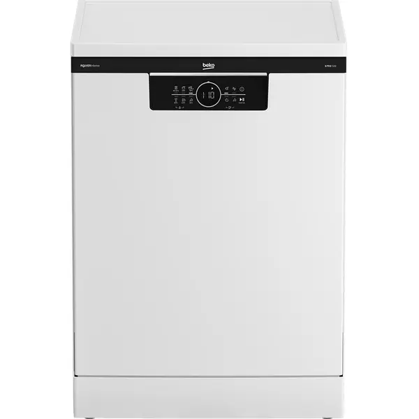 Masina de spalat vase Beko BDFN26450WP, 14 seturi, 6 programe, Clasa B, Display LED, Child Lock, Automatic Door Opening, Alb