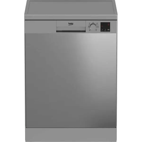Masina de spalat vase Beko DVN06430X, 14 seturi, 6 programe, Clasa D, Automatic Door Opening, AutoGlassShield, Inox antiamprenta