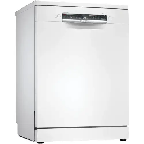 Masina de spalat vase Bosch SMS4EMW06E, 14 seturi, 6 programe, Silence Plus, AquaStop, Clasa B, 60 cm (Alb)