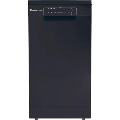 Masina de spalat vase Candy CDPH 2L1047B, 10 seturi, 5 programe, Clasa E, 45 cm (Negru)