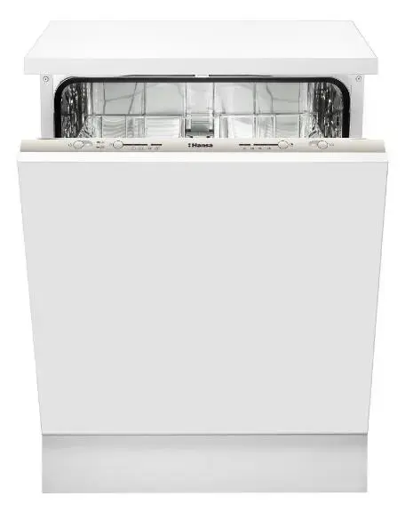 Masina de spalat vase incoporabila Hansa ZIM634B, 12 seturi, 4 programe (Alb)