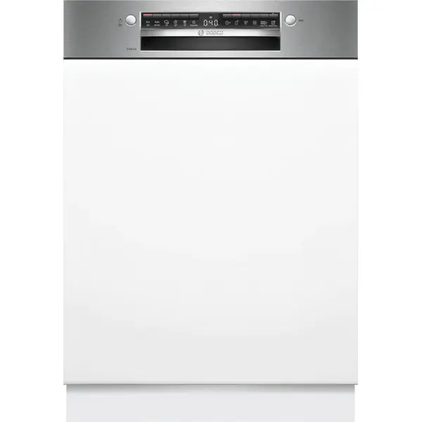 Masina de spalat vase incorporabila Bosch SMI4HVS14E, 14 seturi, 6 programe, Clasa C, EcoSilence Drive, Home Connect, Pornire programabila, DosageAssist