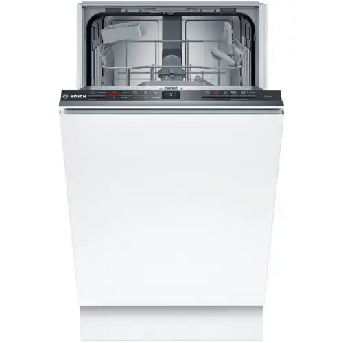 Masina de spalat vase incorporabila Bosch SPV2HKX42E, 10 seturi, 5 programe, Clasa E, Home Connect, 45 cm (Alb)
