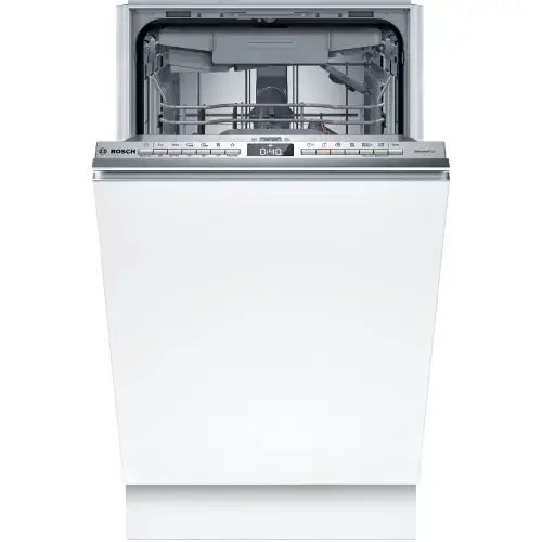 Masina de spalat vase incorporabila BOSCH SPV4EMX17E, 10 seturi, 6 programe, EfficientDry, Home Connect, InfoLight, DosageAssist, Hygiene Plus, EcoSilence Drive, Clasa B, 45 cm (Inox)
