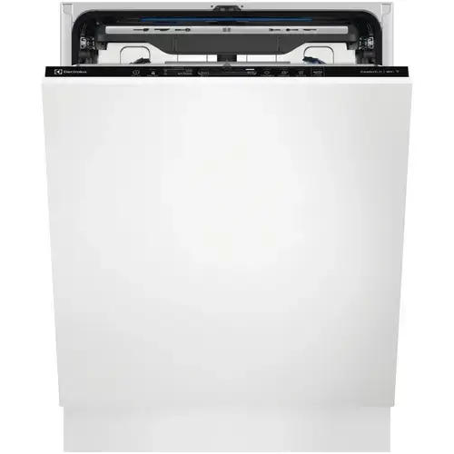 Masina de spalat vase incorporabila Electrolux ComfortLift KECA7400W, 14 seturi, 8 programe, Comfort Lift, AirDry, Wi-Fi, Iluminare interioara, Time Beam, Motor Inverter, Clasa C, 60 cm (Negru)