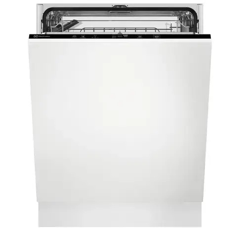 Masina de spalat vase incorporabila Electrolux EEA27200L, 13 seturi, 6 programe, 60 cm, Clasa E (Alb)