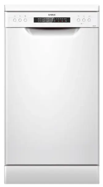 Masina de spalat vase incorporabila Samus SDW46.6, 9 Seturi, 6 Programe, Clasa E (Alb)