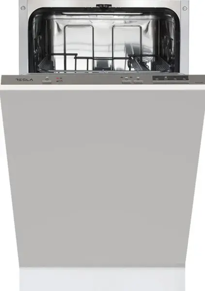 Masina de spalat vase incorporabila Tesla WDI461M, 9 Seturi, 4 Programe, Clasa E (Argintiu)