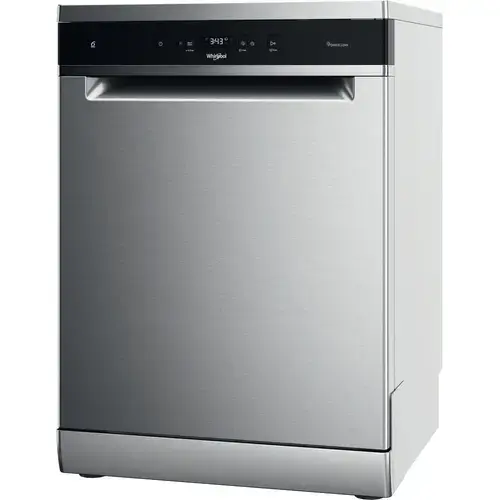 Masina de spalat vase independenta Whirlpool WFC3C26PFX, 14 seturi, 8 programe, Clasa E, 60 cm (Inox)