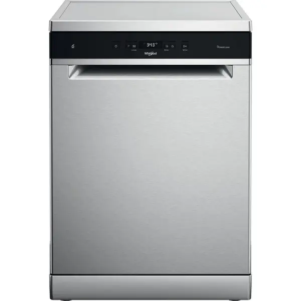 Masina de spalat vase Whirlpool WFC 3C42 P X, 14 seturi, 8 programe, Clasa C, Power Clean, NaturalDry, FlexiSpace