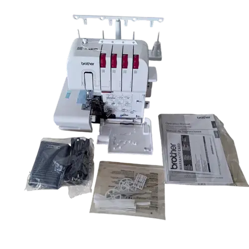 Masina De Surfilat Brother M343D, 1,2 ace cu 3, 4 fire, Alb