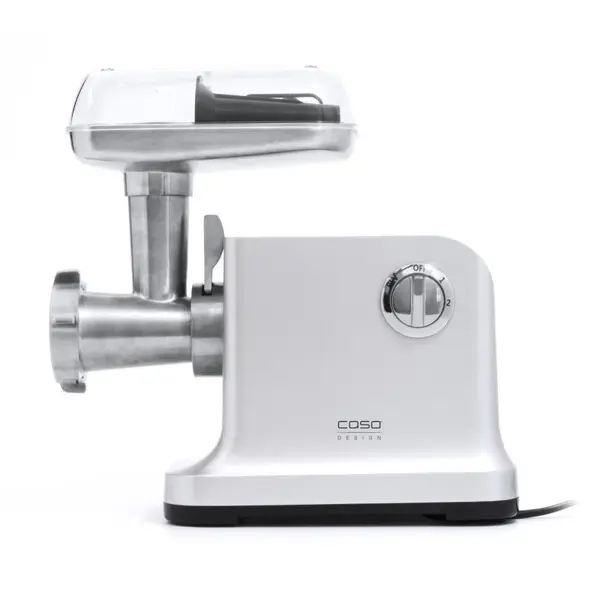 Mașină de tocat carne electrică Caso – FW2000, 2000W, 3 trepte, inox