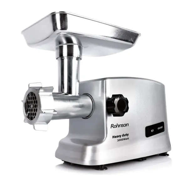 Mașină de tocat carne Rohnson - R-5430, 3000W, 2.5 kg/min, argintiu