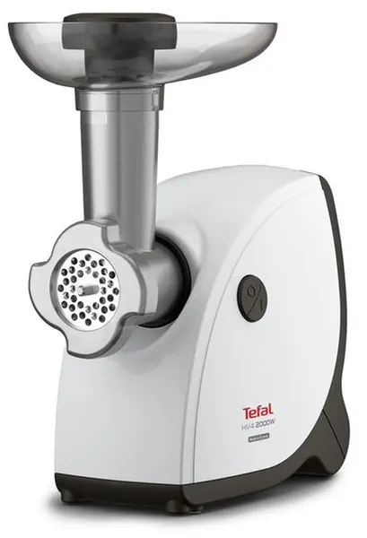 Mașină de tocat carne Tefal - HV4 Successor 6in1, 2000W, 2.3 kg/min, alb