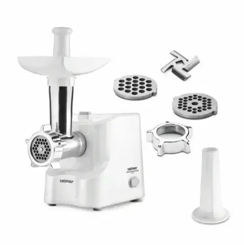 Masina de tocat Zelmer ZMM1010B, 1000 W, 1.3 kg/min (Alb)