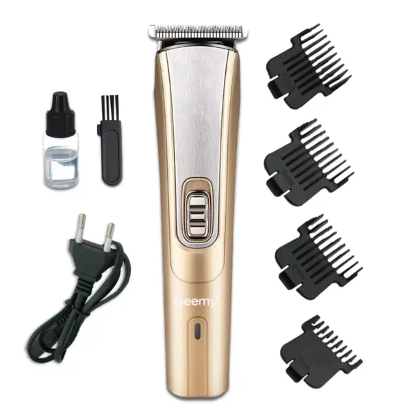 Masina de tuns cu acumulator Geemy GM 6637 Accesorii incluse Lame din titan