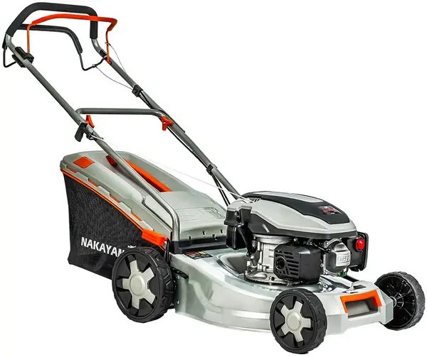 Mașină de tuns iarba autopropulsată pe benzină Nakayama - PRO PM4830, 3 în 1, 4 h.p, 46 cm